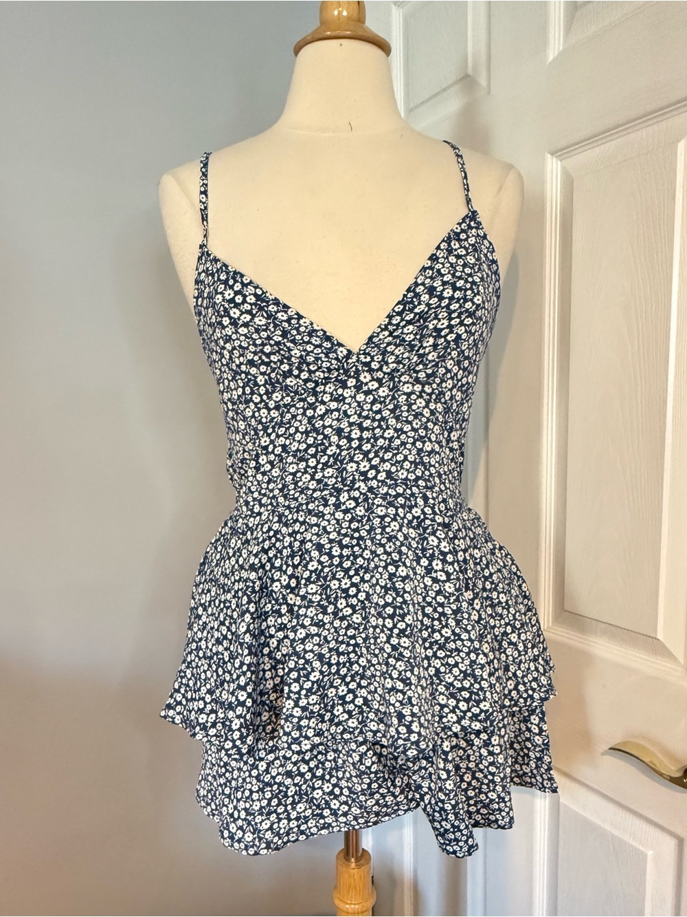 Shein Floral shorts Romper